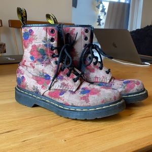 Floral Doc Martens